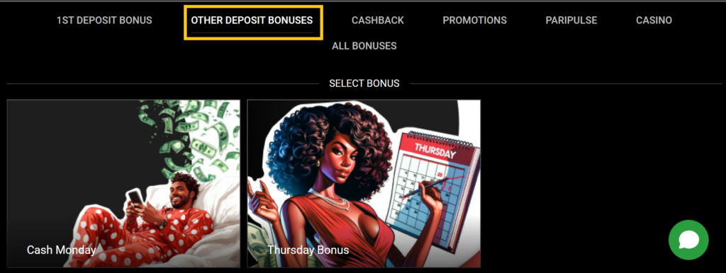 PariPulse Bonus Terms and Conditions